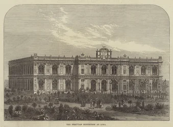 De Peruaanse tentoonstelling in Lima